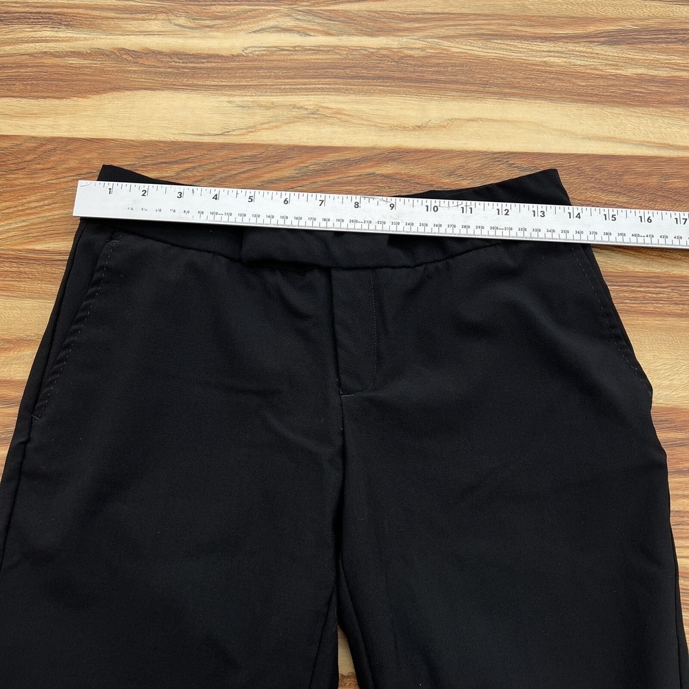 Bitten Sarah Jessica Parker Wool Dress Pants Womens Size 2 Black straight leg - Picture 3 of 11